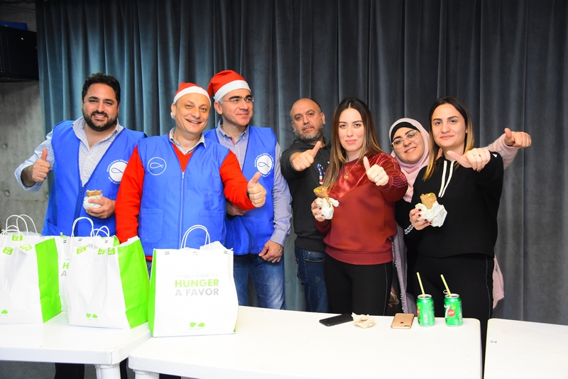Saint Vincent de paul celebrating Christmas at Jesus & Mary school